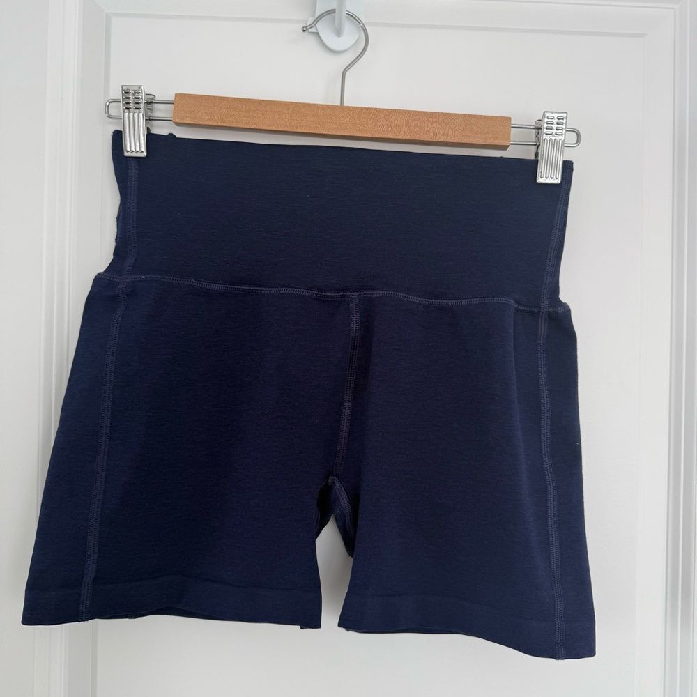 ALPHALETE | high rise gym shorts